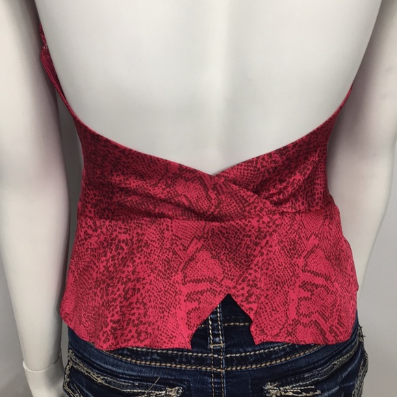 Guess Red Backless Top Size Small - Picture 10 of 12